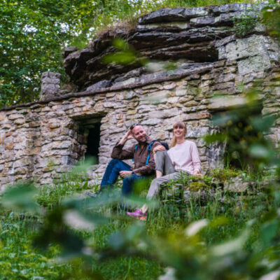 Familjetur på Kinnekulle