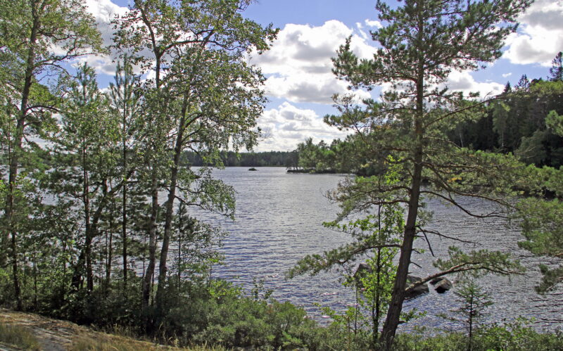 Fishing in Lake Vristulven