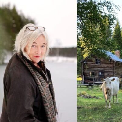 Författarbesök på Krype Fäbod – Hällpetters Maria Bergström