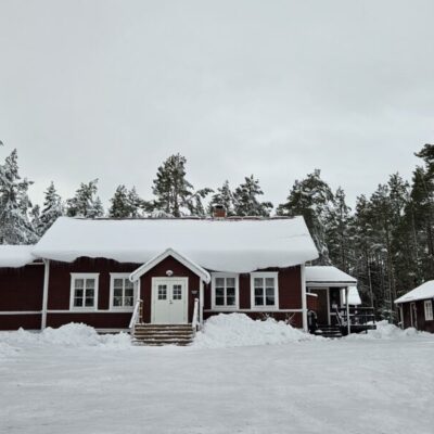 Försäljning av bröd i Sågtäktens Bygdegård