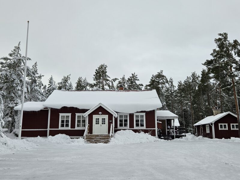 Försäljning av bröd i Sågtäktens Bygdegård