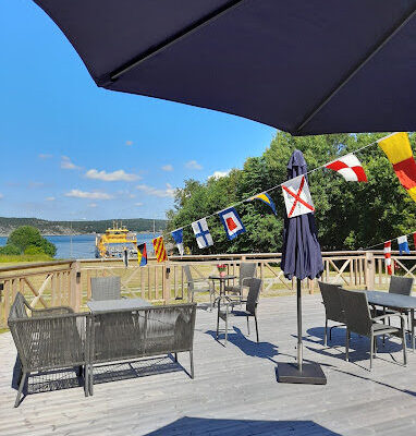 Gårdscaféet vid Gullmarsfjorden