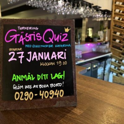 Gästis Quizturnering del 1