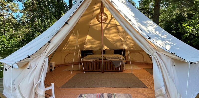 Glamping on Hunneberg