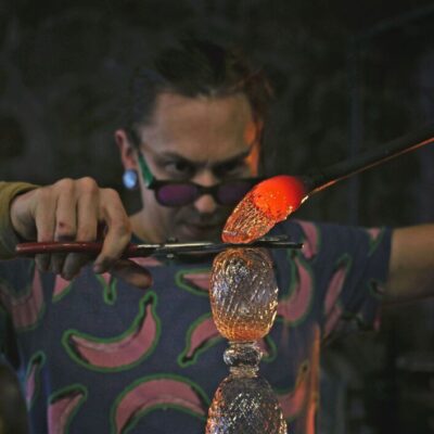 Glashyttan på Högbo Bruk