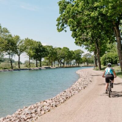 Göta kanal cykelled