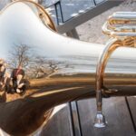 Gotland Brass spelar på Östercentrum
