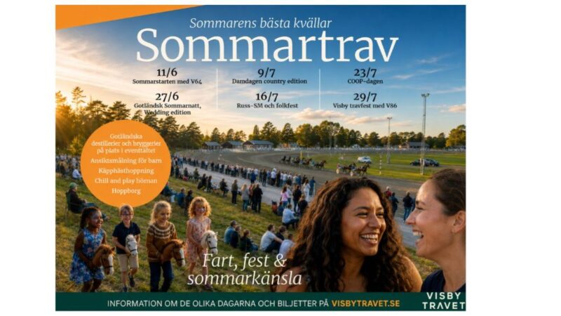 Gotländsk Sommarnatt på Visbytravet