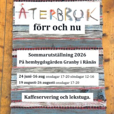 Granby Hembygdsförenings sommarutställning