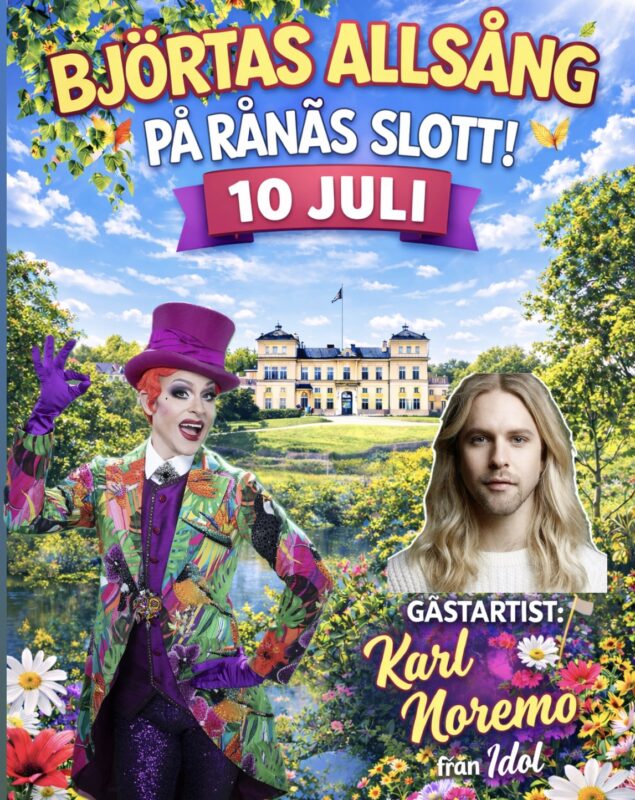 Grillkväll med underhållning på Rånäs Slott