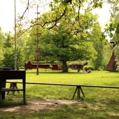 Grillplatser och vindskydd i Skara