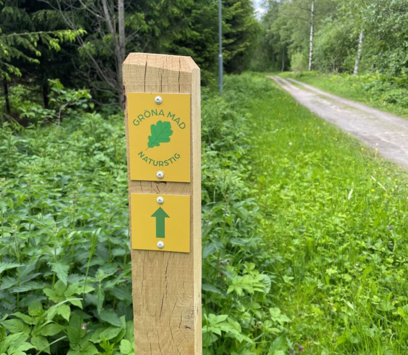 Gröna mad naturstig