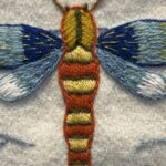 Hantverkshäng med broderi