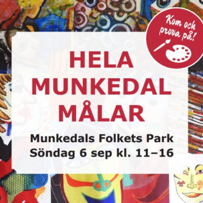 Hela Munkedal målar