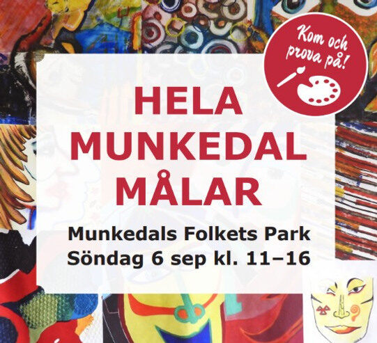 Hela Munkedal målar
