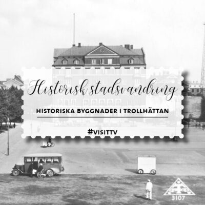 Historical city walk in Trollhättan