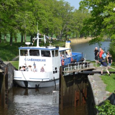 Hjälmare kanalkryss Örebro till Hjälmare Docka (Arboga)