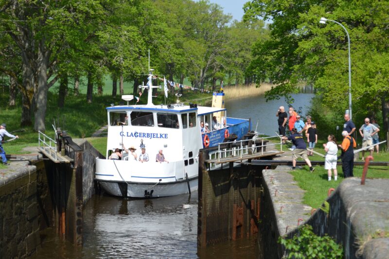 Hjälmare kanalkryss Örebro till Hjälmare Docka (Arboga)
