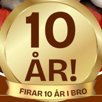 Hjärtfabriken keramik firar 10 år i Bro!