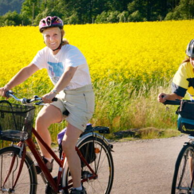 Hornborgasjön från cykelsadeln
