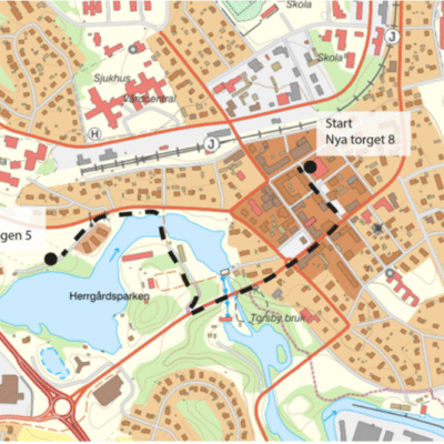 Stadsvandring i Torsby tätort