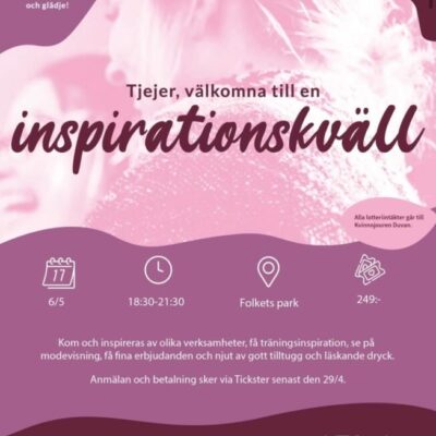 Inspirationskväll för kvinnor