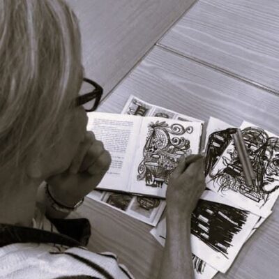 INSTÄLLD – Workshop i black out poetry med Mari Jäderberg