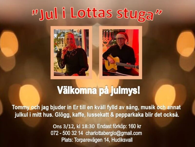 Jul i Lottas stuga!