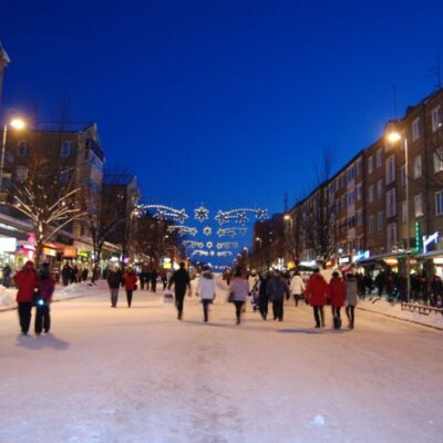 Julmarknad i Gävle city
