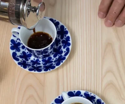 Kaffekalas på Rörstrand Center