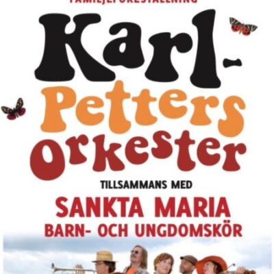 Karl-Petters orkester tillsammans med Sankta Maria Barn- och ungdomskör