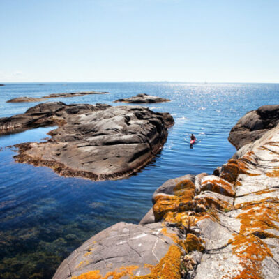 kayaking in Kosterhavets nationalpark