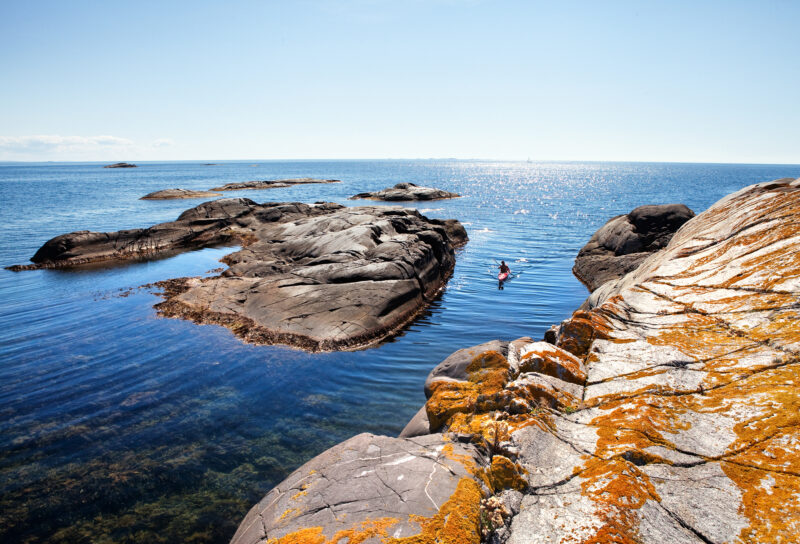 kayaking in Kosterhavets nationalpark