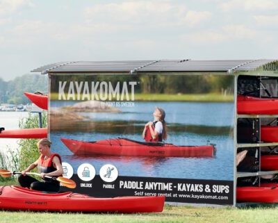 Kayakomat i Sunnanå