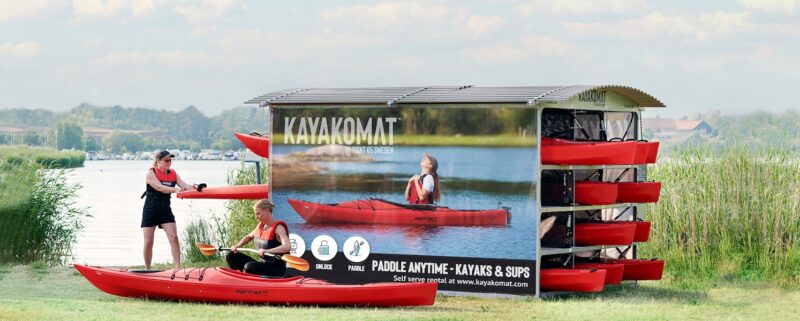 Kayakomat i Sunnanå