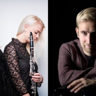 Konsert med flöjt, klarinett och ackordeon.