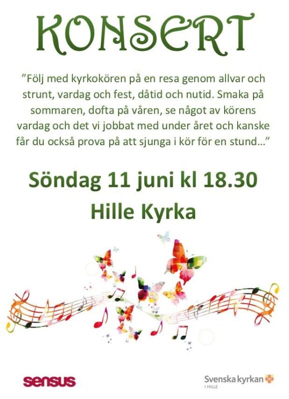 Konsert med Hille kyrkokör