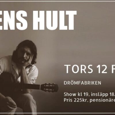 Konsert med Jens Hult