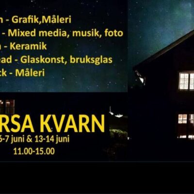 Konst & Hantverksutställning – Forsa kvarn