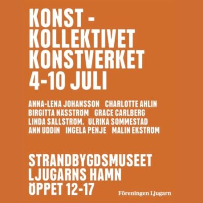 Konstkollektivet Konstverket ställer ut i Ljugarn