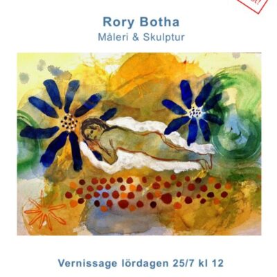 Konstutställning i Galleri Insikten – Rory Botha 25-31 juli Åstol