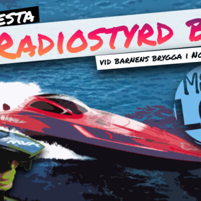 Kör radiostyrd båt