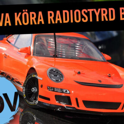 Kör radiostyrd bil