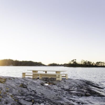 Kreativ matupplevelse utomhus