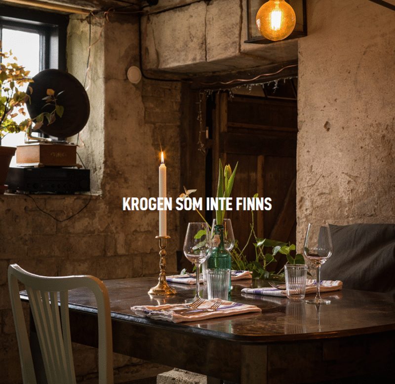 Krogen som inte finns