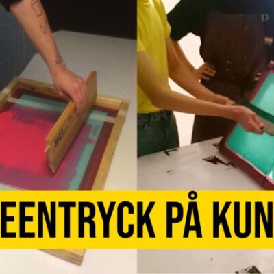 Kurs i screentryck