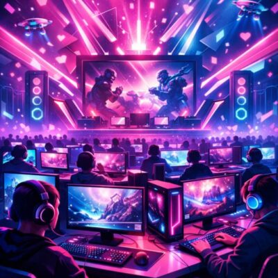 LAN på Lidköpings e-sportcenter