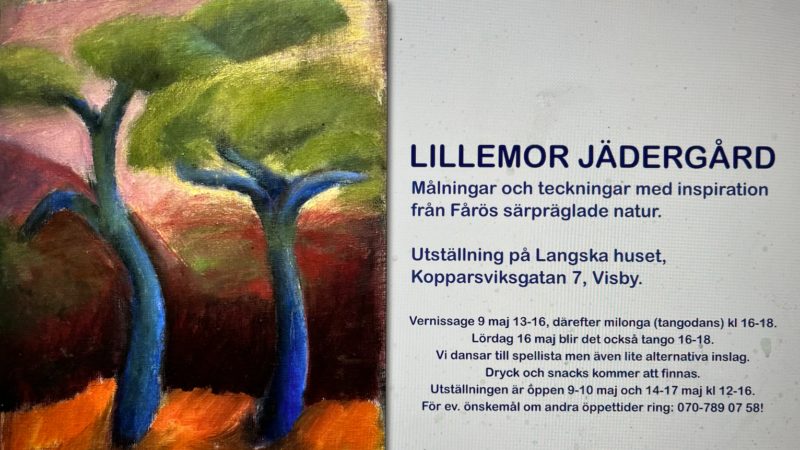 Lillemor Jädergård ställer ut på Langska