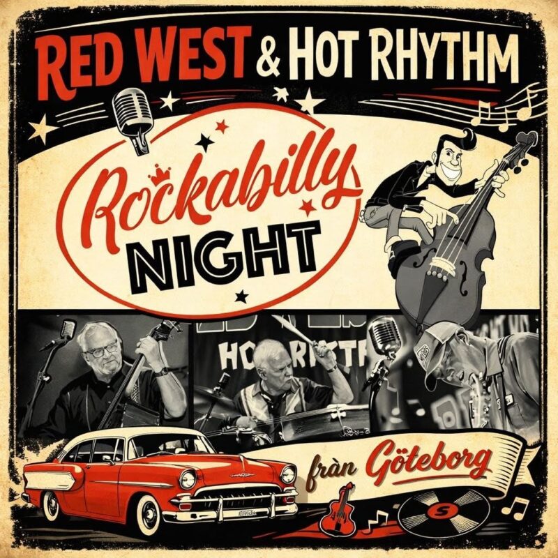 Livespelning med Red West & Hot Rhythm