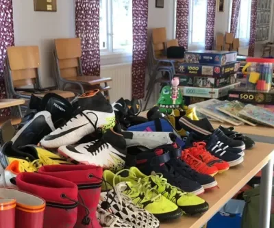 Loppis på Kamratgården